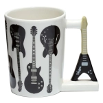 Electric guitar mug