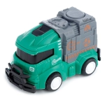 Garbage truck with a 