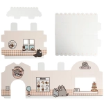 Kočka Pusheen - DIY kartonový domeček pro kotě