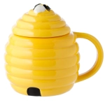 Keramikbecher in Bienenstockform