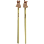 Bleistift mit PVC-Kappe - Mops Hund