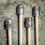 Pencil - helmet of a medieval knight