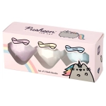 Set of 3 Pusheen bath bombs