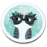 Planet of Cats mug with a saucer - designed by Angie Rozelaar