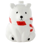 Polar bear inverted head mug