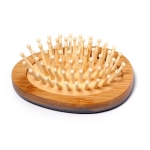 Ovale Bambus-Haarbürste - Igel