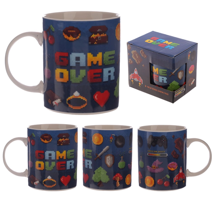 Porcelain mug - Game over