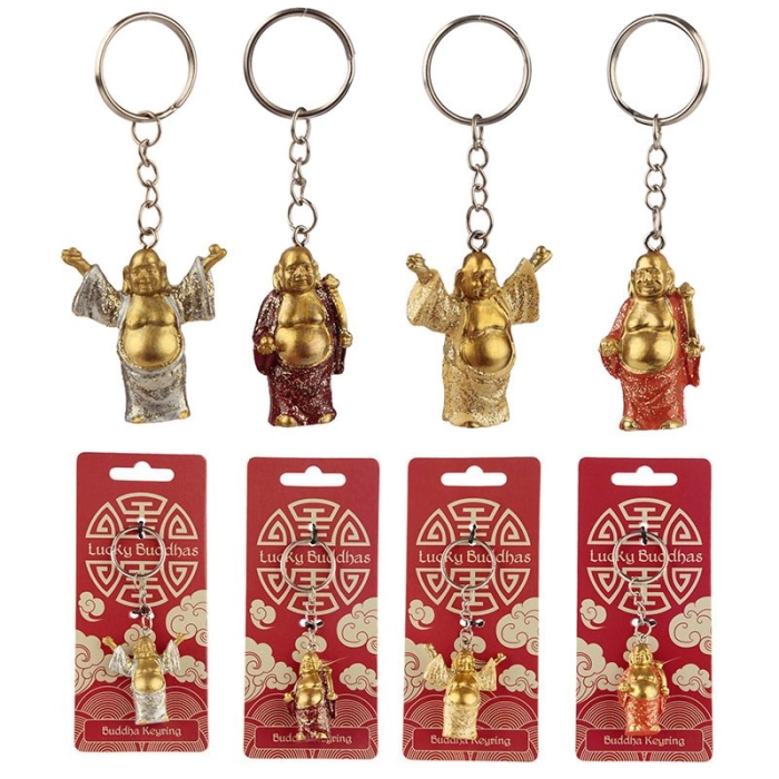 Buddha keyring keyring