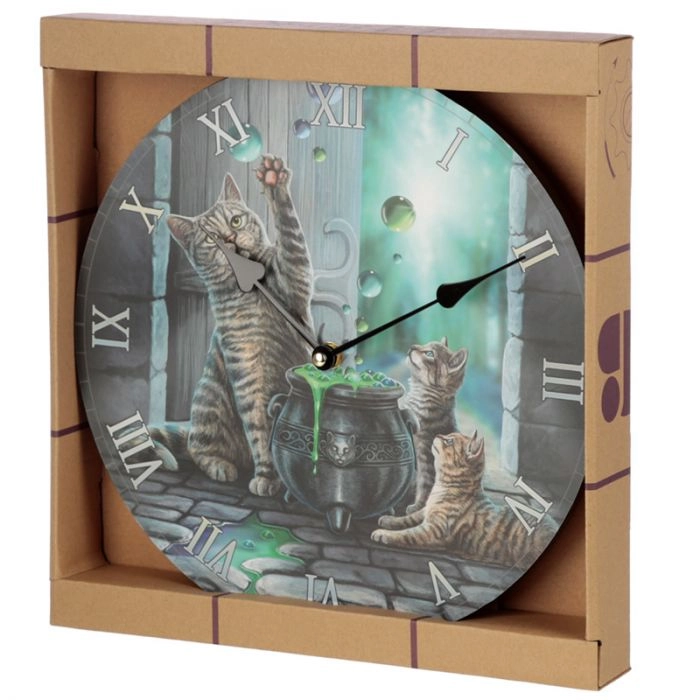 Lisa Parker Wanduhr - Katzen