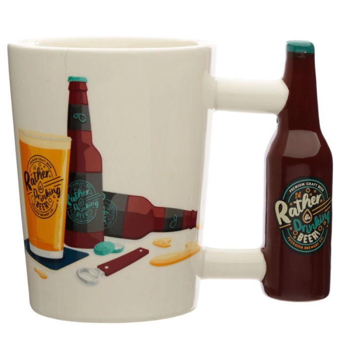 Ceramic beer mug