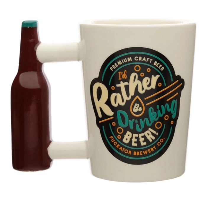 Ceramic beer mug