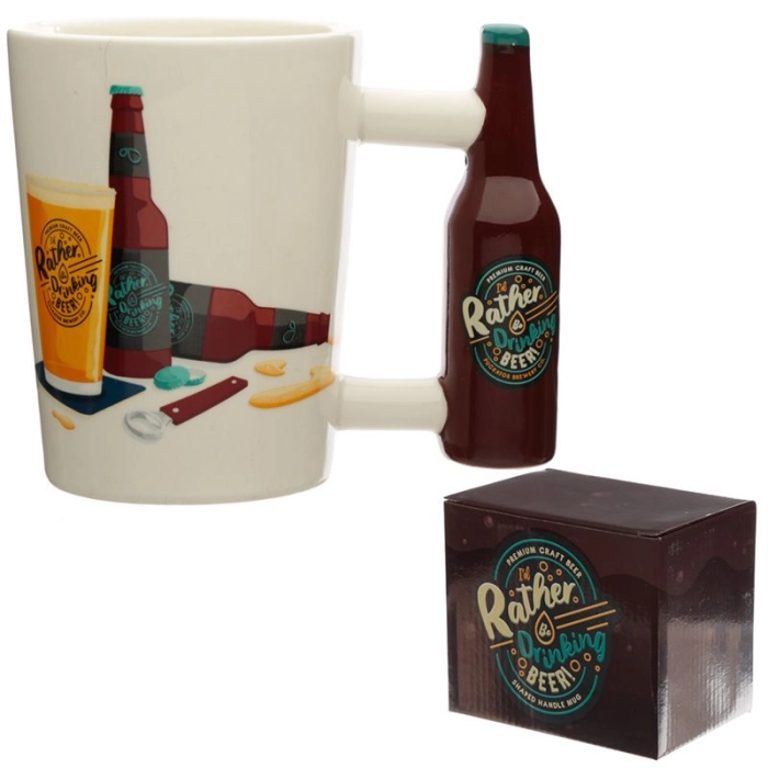 Ceramic beer mug
