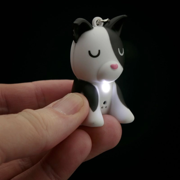 Dog keychain with sound and LED Dog Squad Brigade