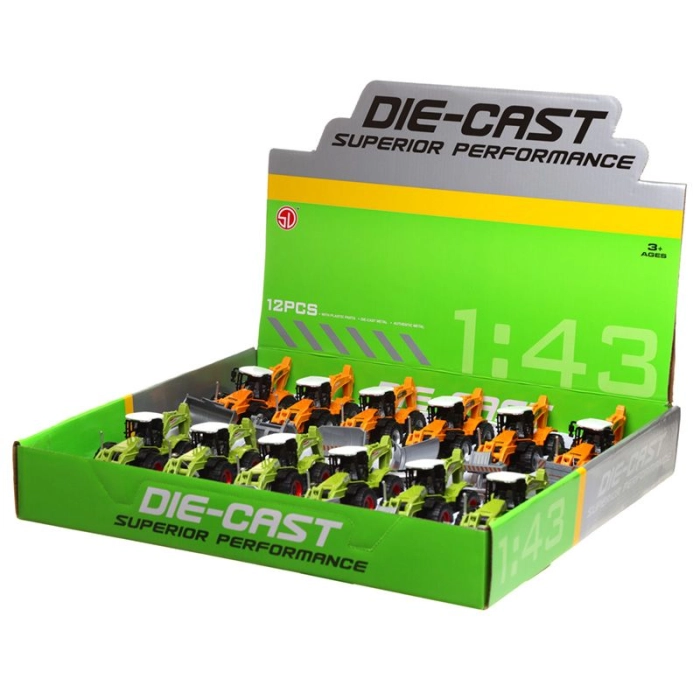 Die Cast Bagger im Maßstab 1:43