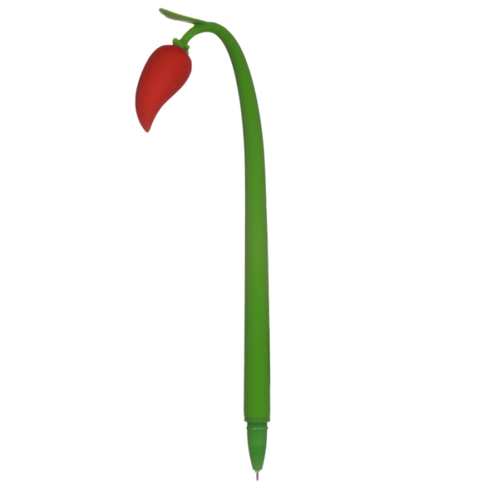 Fineliner, pen, red pepper