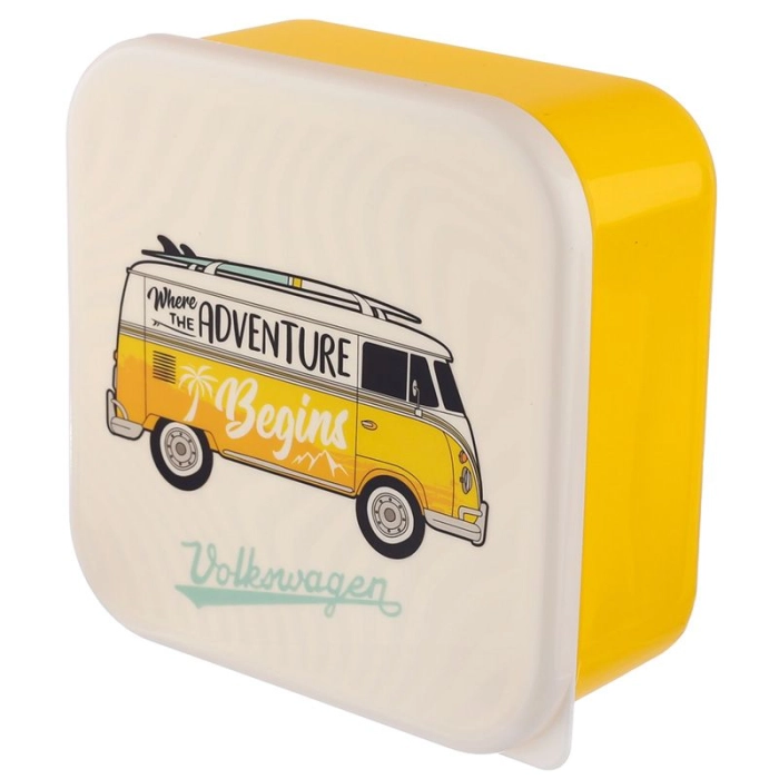 Set of 3 VWT1 Bus Surf Adventure breakfast boxes