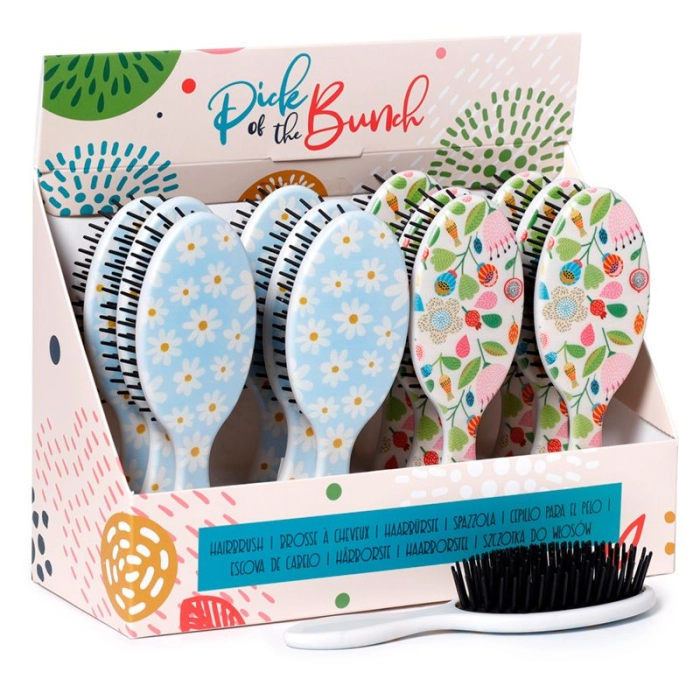 Hairbrush - flowers
