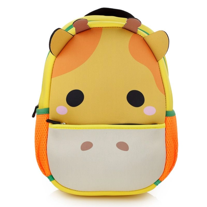 Plush backpack for a child - Giraffe