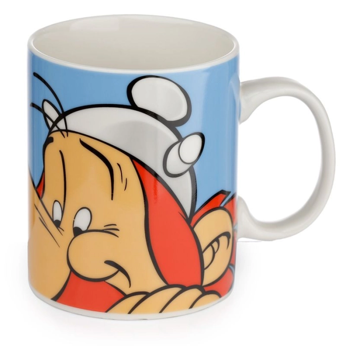 A mug of a comic book fan - Obelix