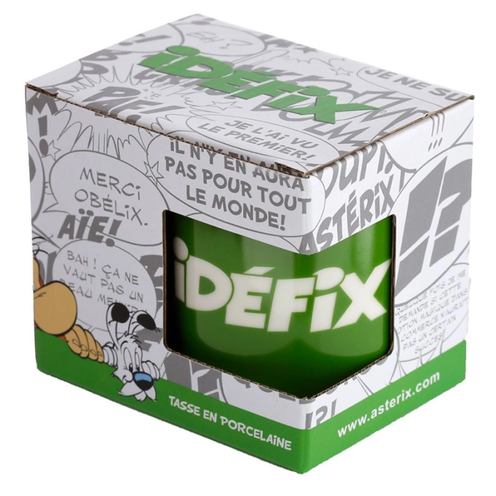 A mug of a comic book fan - Idefix (Dogmatix)