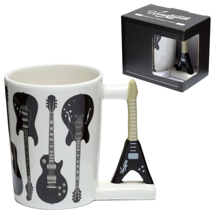 Electric guitar mug