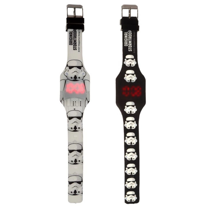 Silicone stormtrooper watch