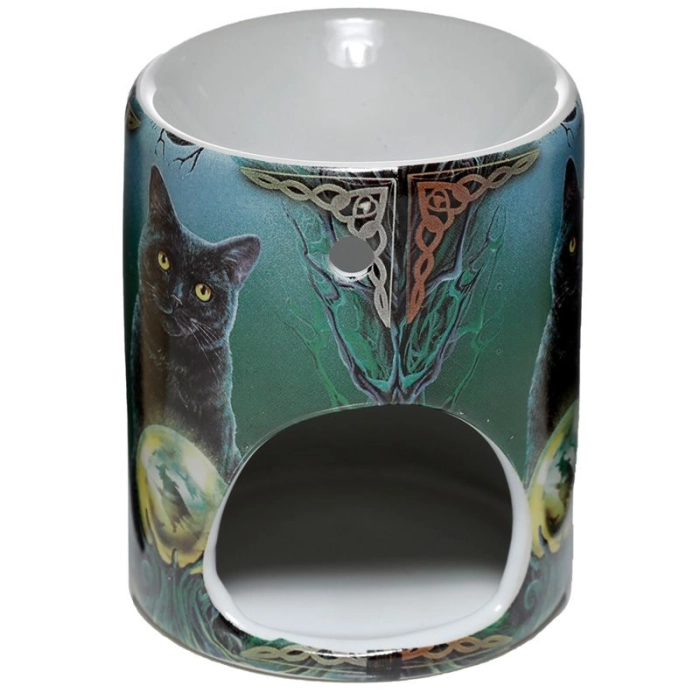 Oil burner Cat by Lisa Parker