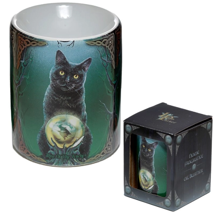 Oil burner Cat by Lisa Parker