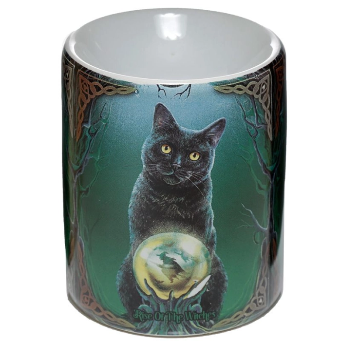Oil burner Cat by Lisa Parker