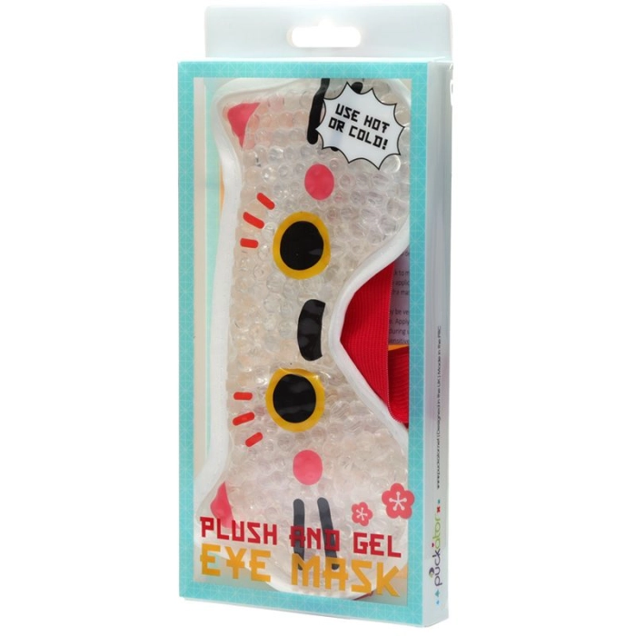 Gel eye mask - Lucky cat Maneki Neko