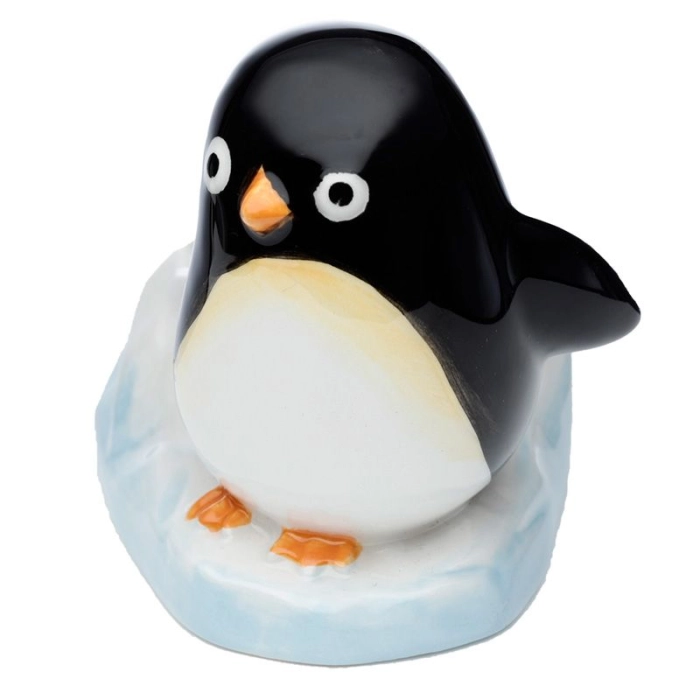 Ceramic penguin egg cup