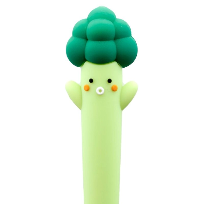 Fineliner pen vegetable friends - carrot or broccoli