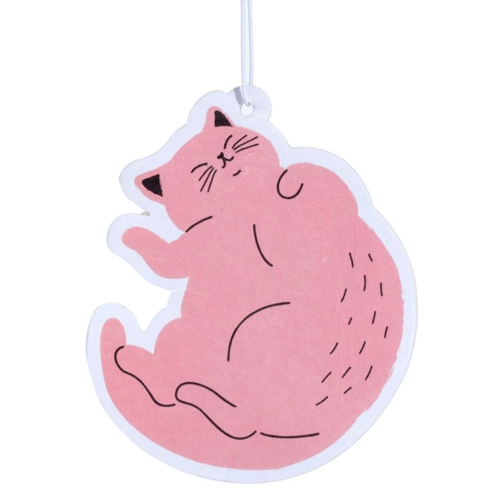 Air freshener - pendant - strawberry cat