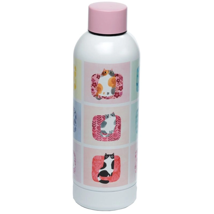 Heat insulating bottle Planet Cats