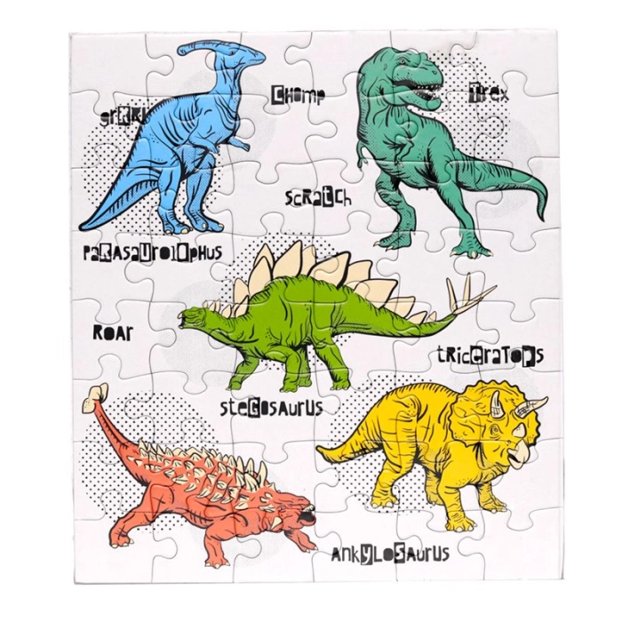 Ekologické puzzle Dinosauři - 48 prvků