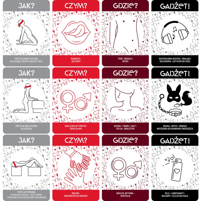 Oh yes! Love game for couples red