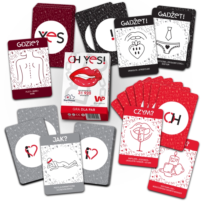 Oh yes! Love game for couples red