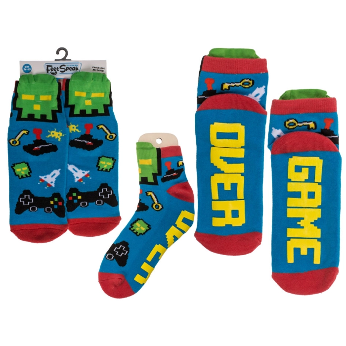 Game Over socks made of ABS - universal size