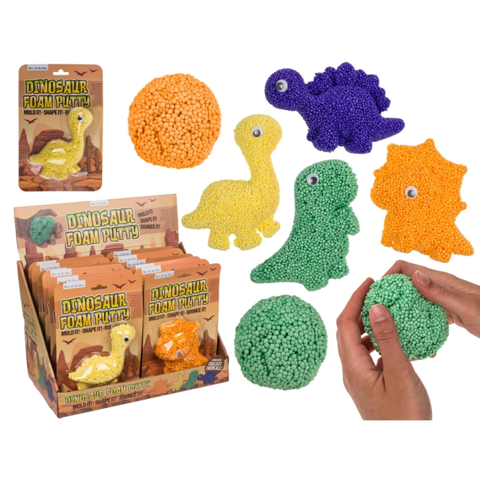 Ball dough for modeling - dinosaur