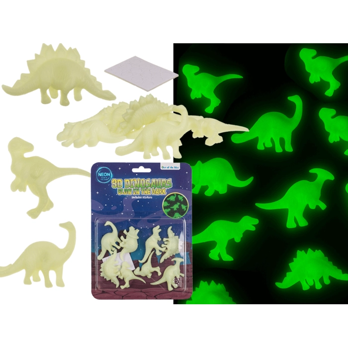 3D Dinosaurs Glow in the Dark - Prehistoric Bedtime Adventure