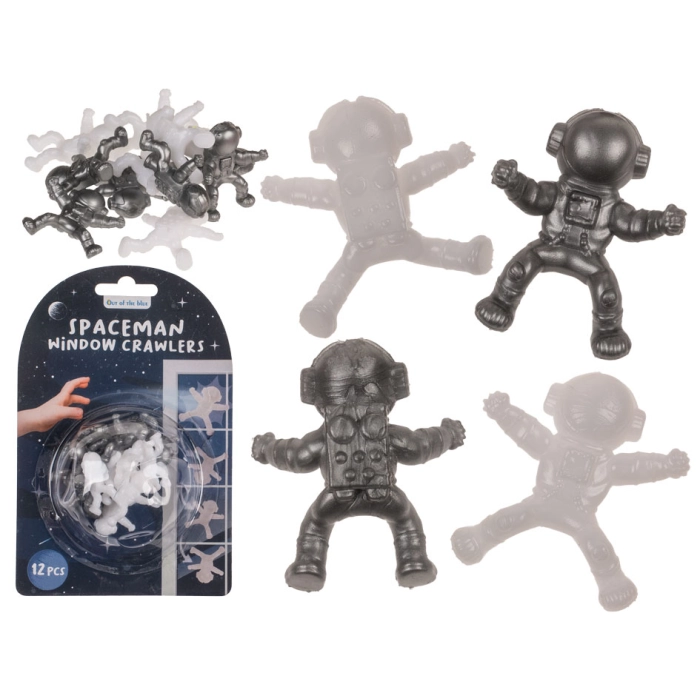 Okenní rovery 12 kusů - astronauti