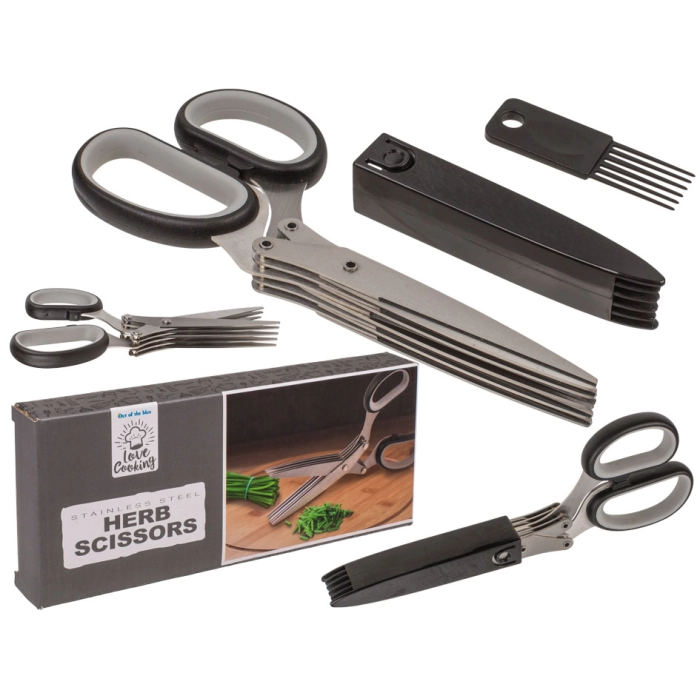 Stainless steel herb shears