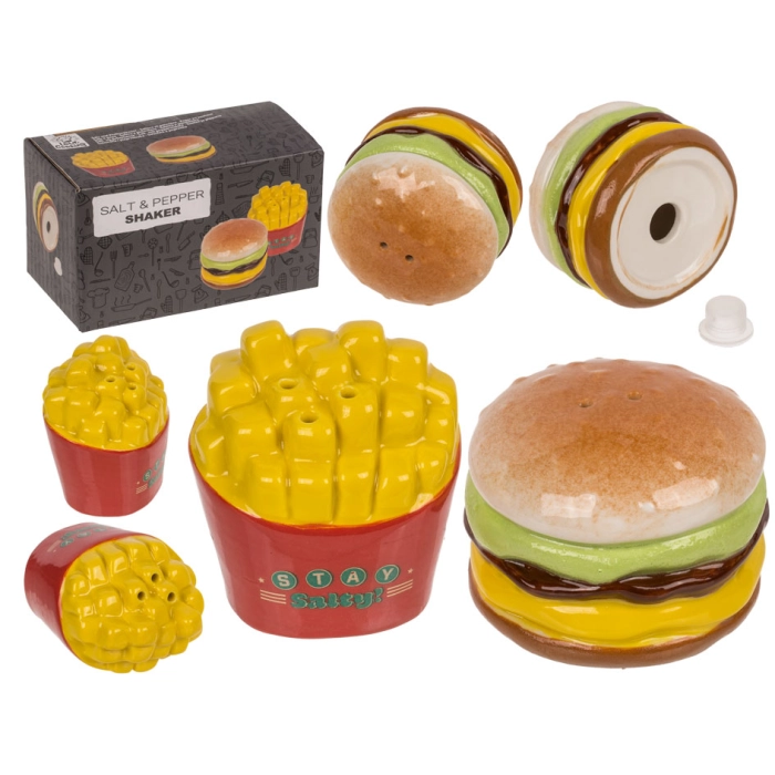 Slánka a pepřenka - Hamburger a hranolky