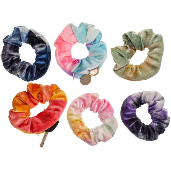 Hair Scrunchie with Hidden Pocket – Style Meets Cleverness
