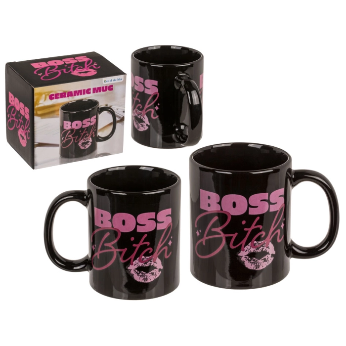 Boss Bitch mug - Morning Dose of Power for a True Leader