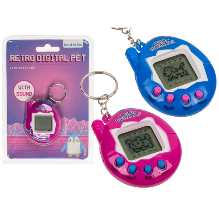 Přívěsek na klíče k retro herní konzoli - Digital Animal