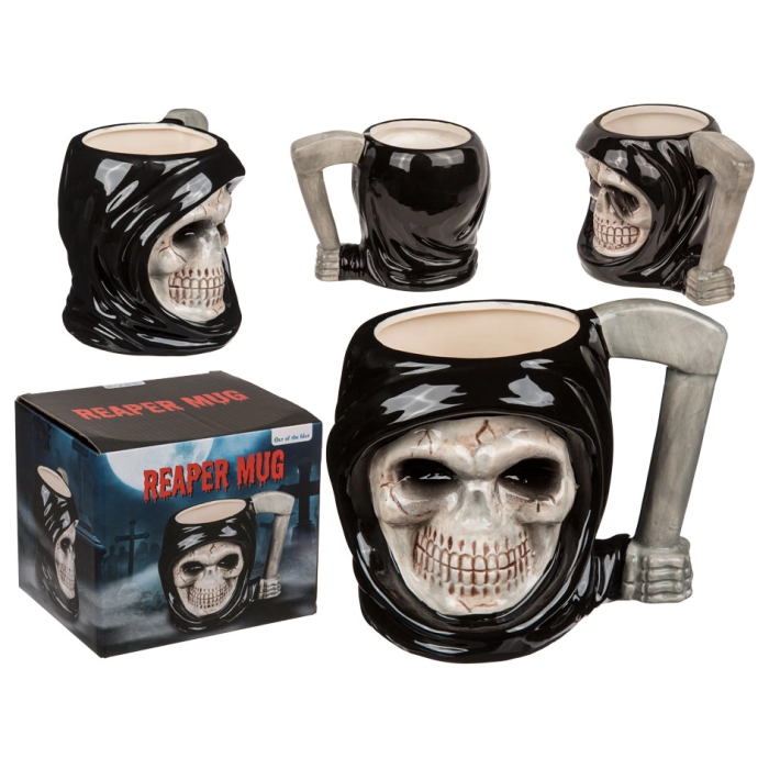 Reaper stoneware mug