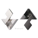 Hanayama Huzzle Cast Diamond - úroveň puzzle 1/6