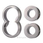 Hanayama Huzzle Cast Infinity - level 6/6 puzzle