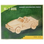 Fa Puzzle 3D - Autó